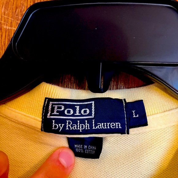 Polo by Ralph Lauren, Men’s Large, Yellow - Picture 3 of 4